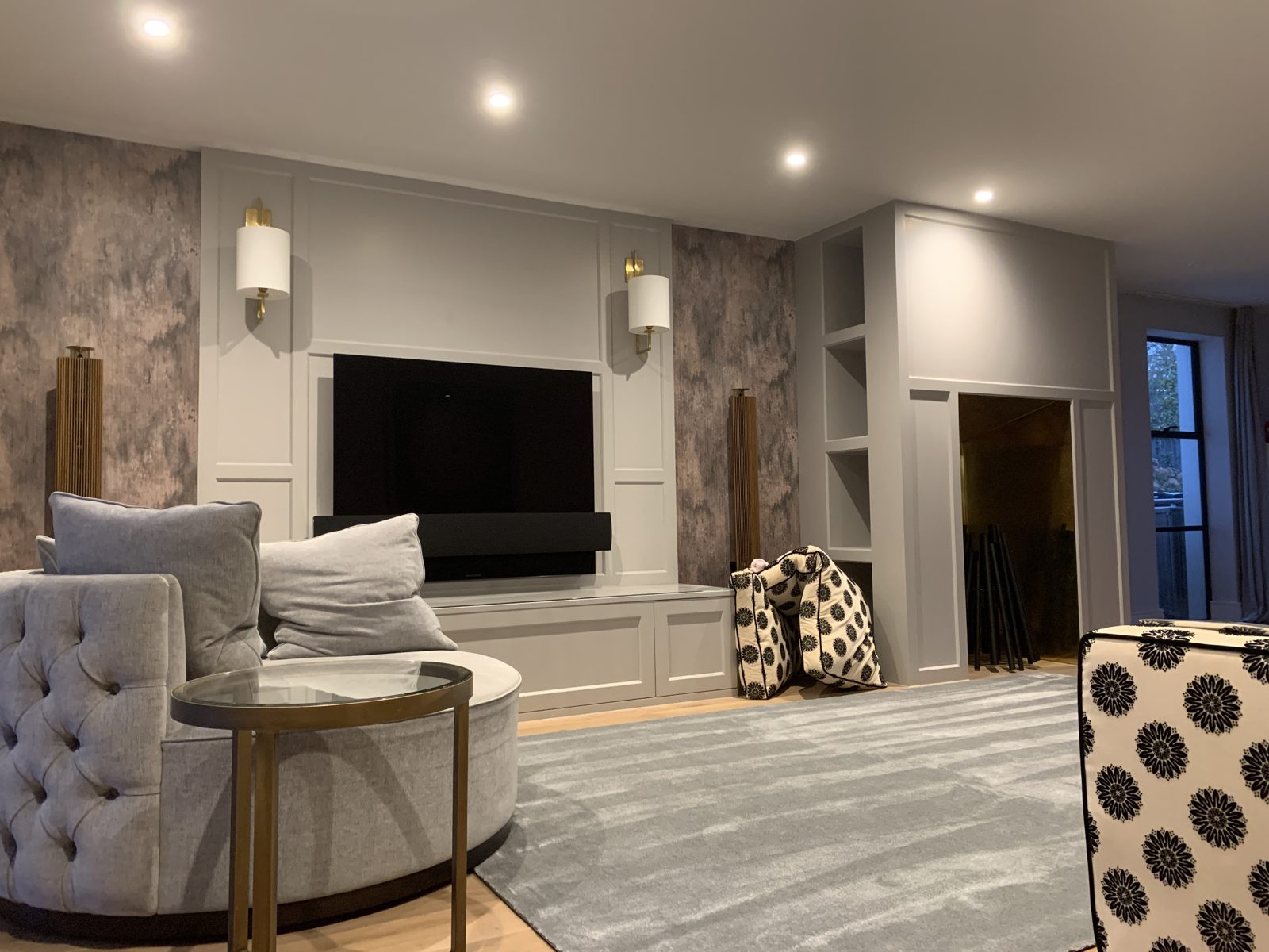 Bespoke lounge cabinet, hand made